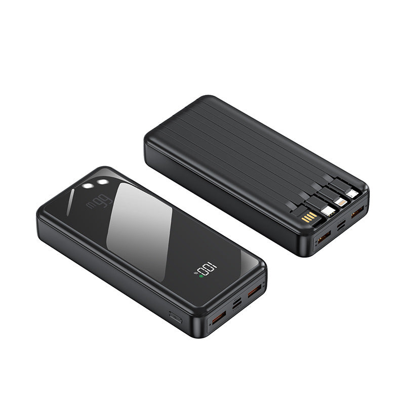 Ultraschlanke Powerbank mit mehreren Ladeoptionen Skanto