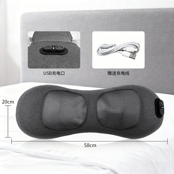 Ergonomisches Heiz- und Massagekissen Skanto