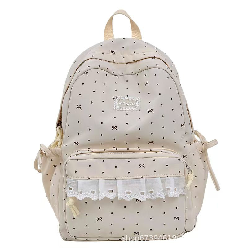 Dekorativer geraffter Rucksack Skanto