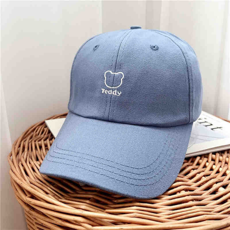 Verspielte Baseballkappe mit Teddybär-Stickerei für Damen Skanto