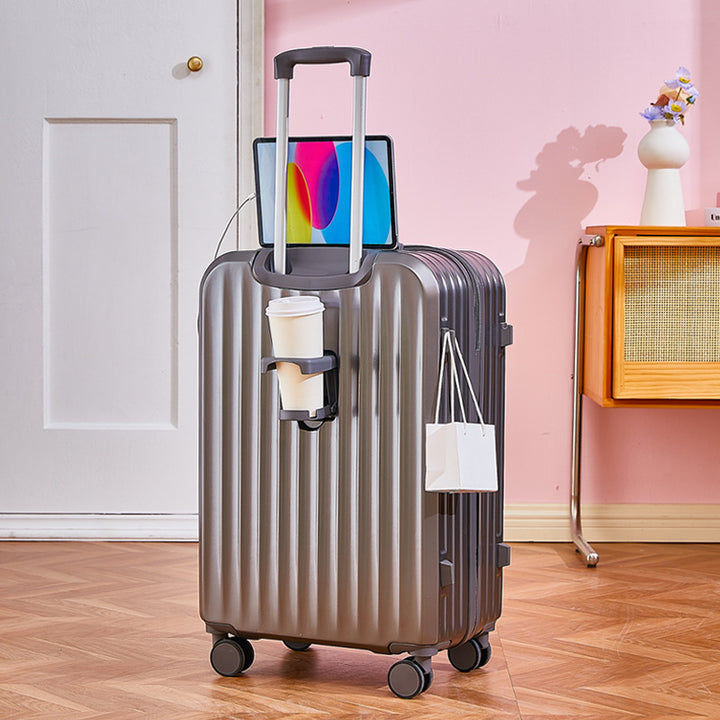 Unisex Innovativer Hartschalen-Reisekoffer Skanto