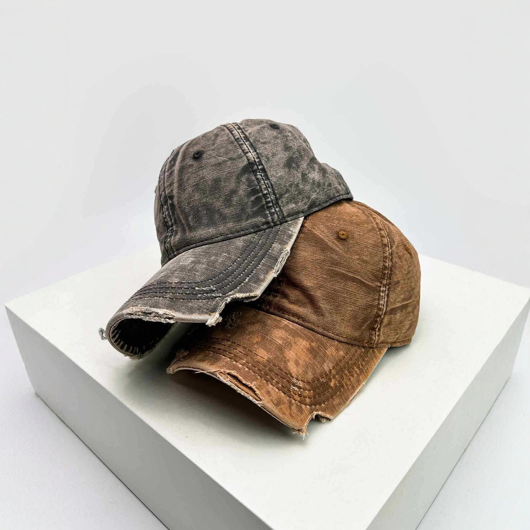 Herren Distressed Jeans-Baseballkappe Skanto