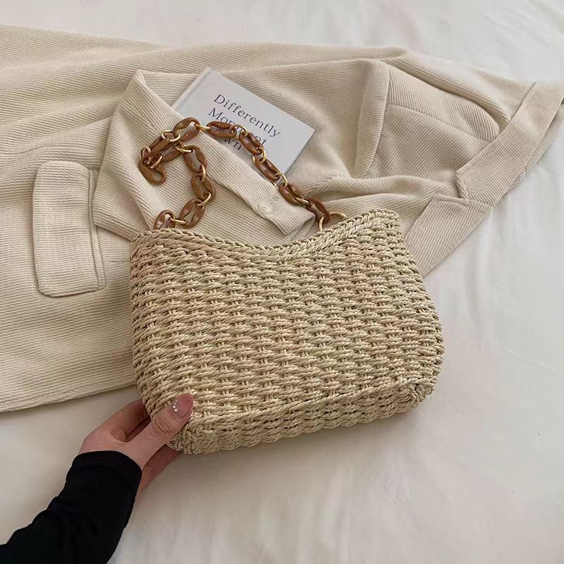 Trendige Makramee-Handtasche Skanto