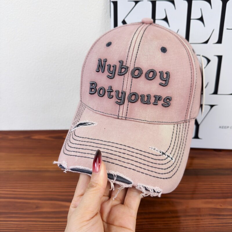 Verstellbare Baseballkappe im Used-Look für Damen Skanto