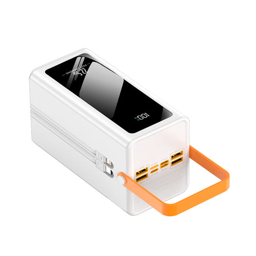 Tragbare Hochgeschwindigkeits-Powerbank mit Display Skanto