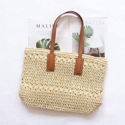Handgefertigter Raffia-Korb Skanto