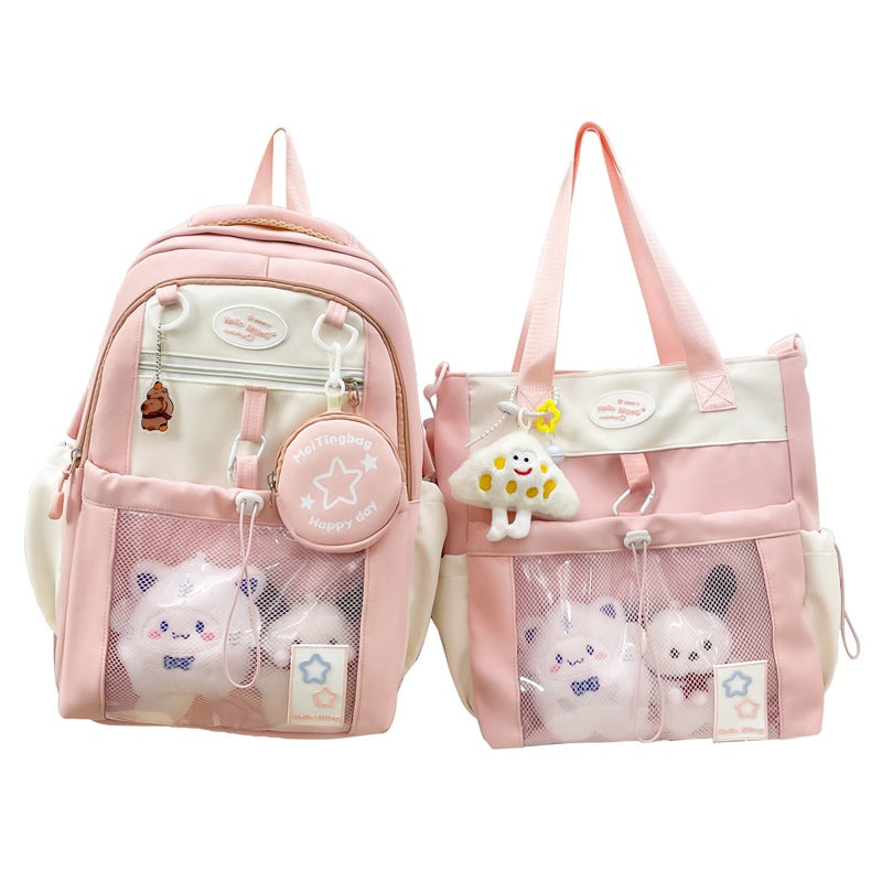 Multifunktionaler Plüschtier-inspirierter Rucksack Skanto