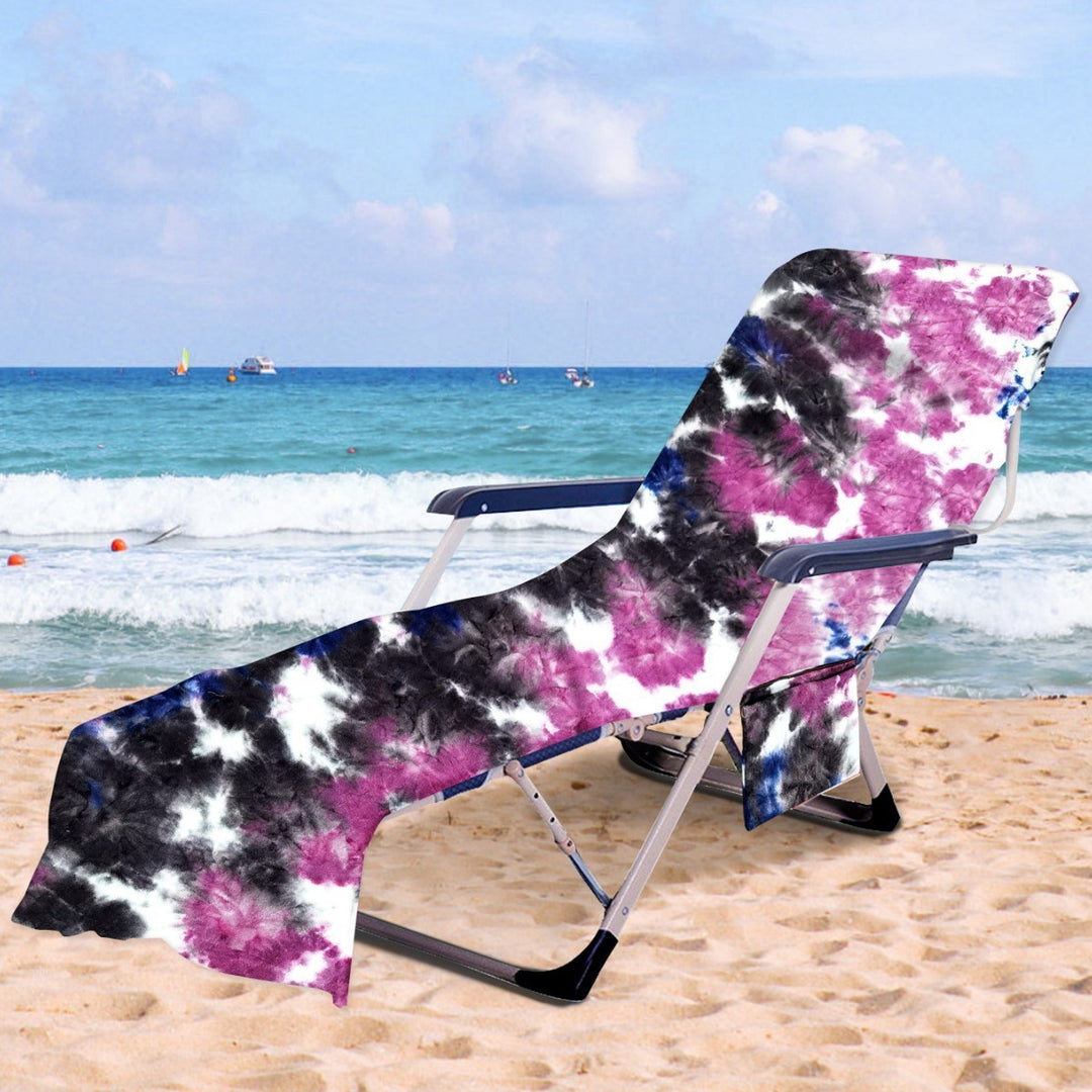 Liegenauflage mit künstlerischem TIE-DYE-Design Skanto