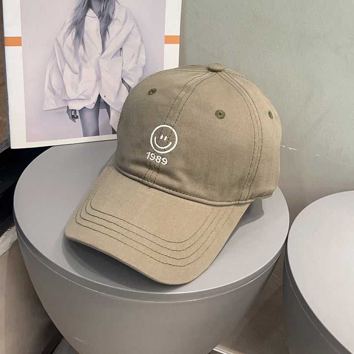 Lässige Herren-Baseballkappe Skanto mit Smiley-Stickerei
