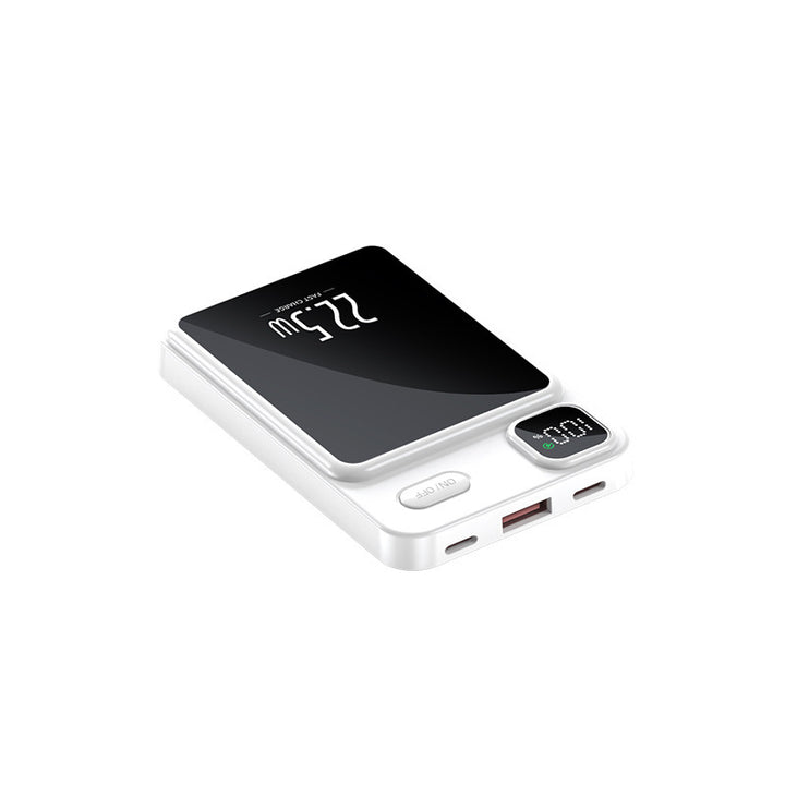 Tragbare Powerbank mit modernster Schnellladung und Digitalanzeige Skanto
