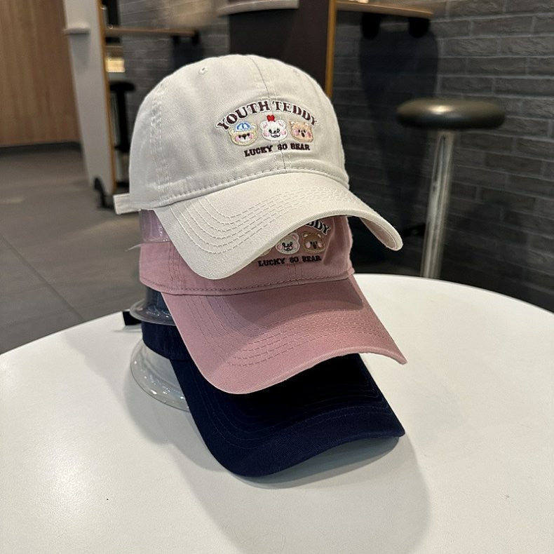 Unisex Bestickte Charakter-Kappe Skanto