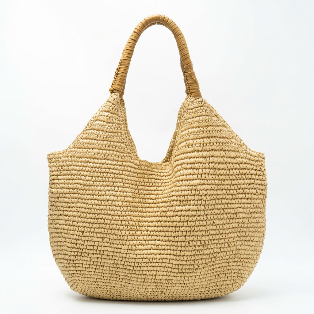 Handgewebte Einkaufs- und Strandtasche Skanto