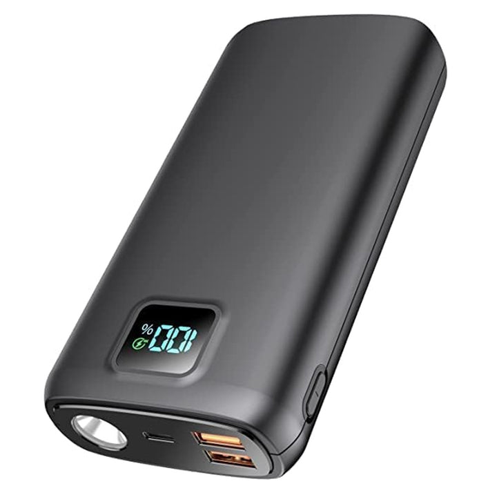Tragbare Powerbank mit LED-Display und leistungsstarker Schnellladefunktion Skanto