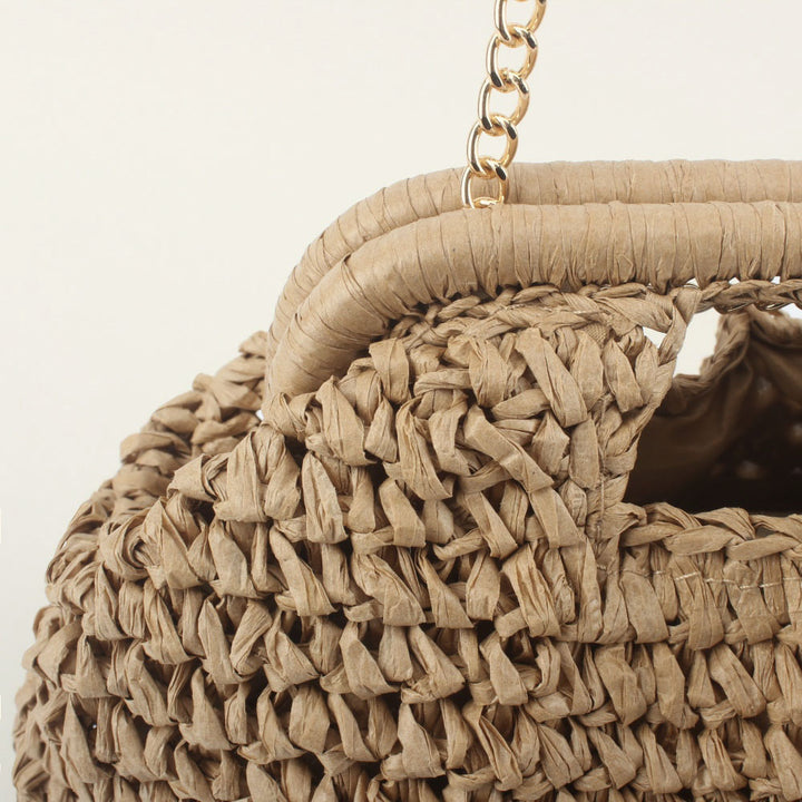 Stylische Handtasche mit Kettengriff Skanto