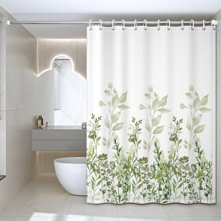 Duschvorhang mit Blumenmuster für Damen Skanto