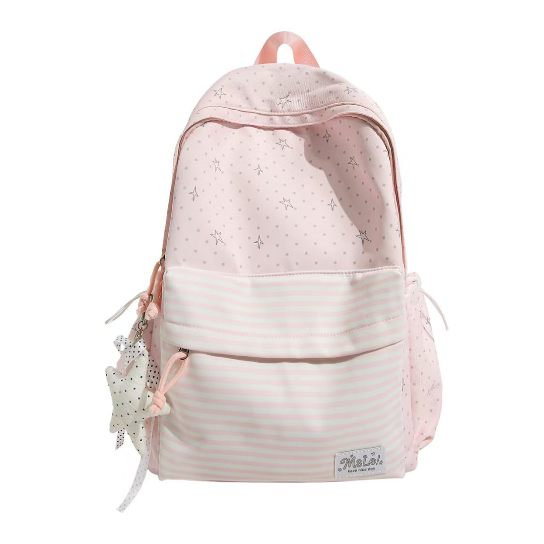 Stilvoller Schulrucksack Skanto mit vielen Taschen