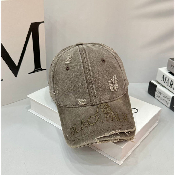 Damen Distressed Baumwoll Baseballkappe Skanto 1784083899