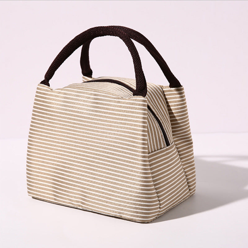 Isolierte Lunchtasche mit stilvollen Streifen Skanto