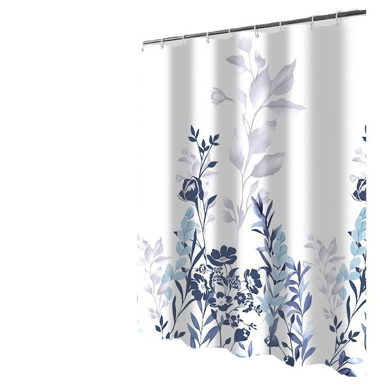Duschvorhang mit Blumenmuster für Damen Skanto