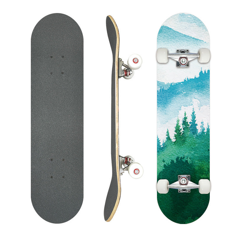 Grafisches Künstlerisches Skateboard Skanto