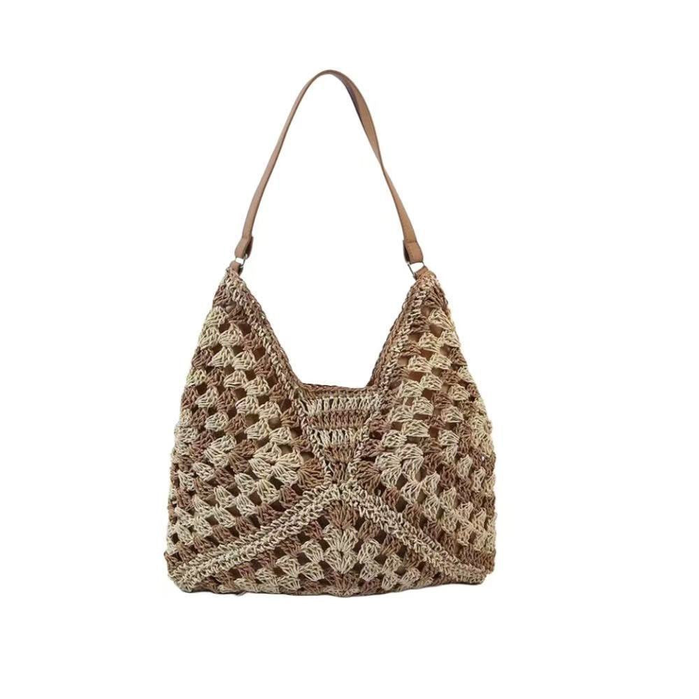 Handtasche mit moderner Makramee-Struktur Skanto