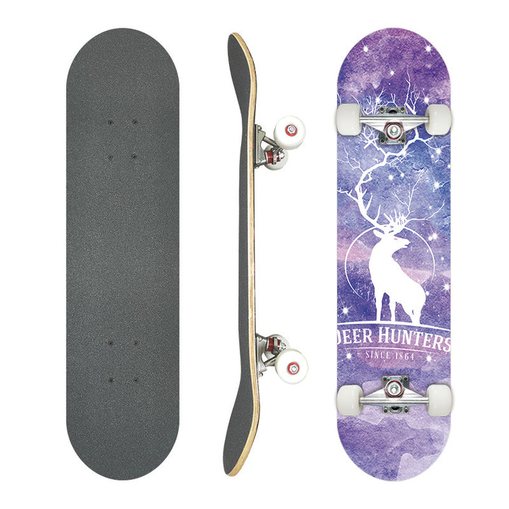 Grafisches Künstlerisches Skateboard Skanto