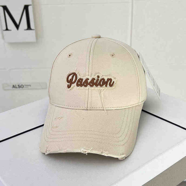 Damen lässige Cap im Used-Look Skanto