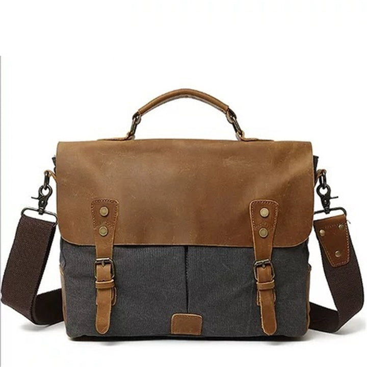 Robuste Active Bag aus strapazierfähigem Canvas und Skanto Leder