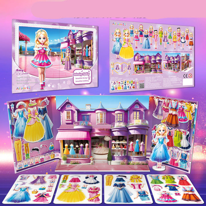 Skanto | Faltbares Modeboutique-Spielbuch