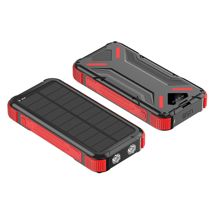 Solar-Powerbank mit LED-Licht Skanto
