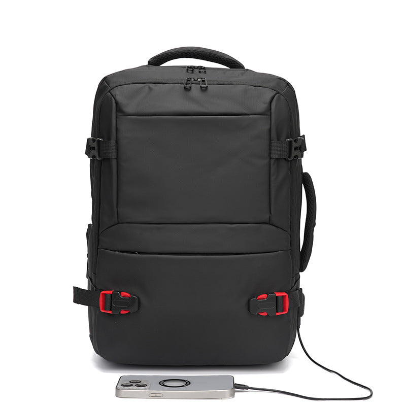 Multifunktionaler Laptop-Rucksack mit wasserabweisendem Design und ergonomischen Gurten Skanto