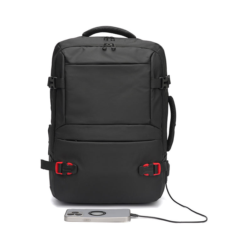 Multifunktionaler Laptop-Rucksack mit wasserabweisendem Design und ergonomischen Gurten Skanto