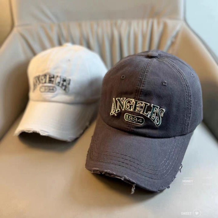 Damen Verstellbare Baseball Cap im Used-Look im Vintage-Stil Skanto