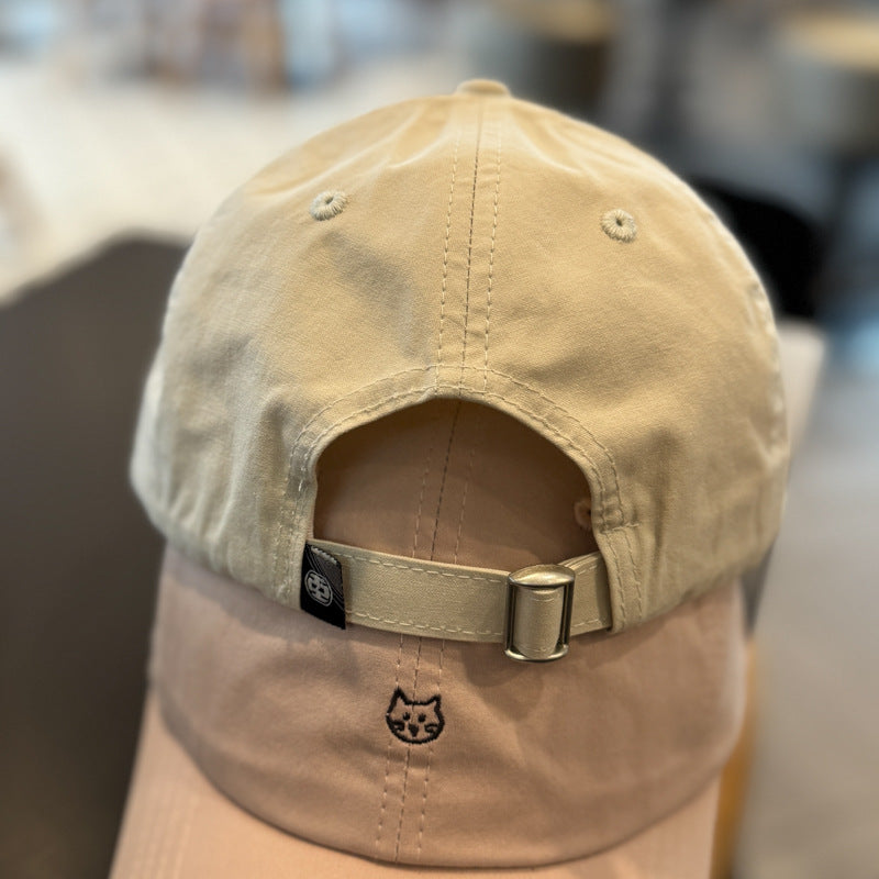 Unisex Baseballkappen mit süßer Katzenstickerei Skanto