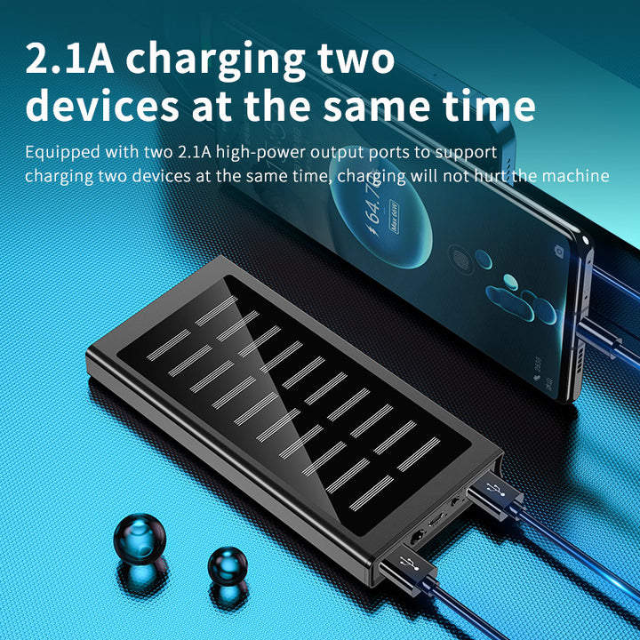 Tragbare Solar-Powerbank Skanto
