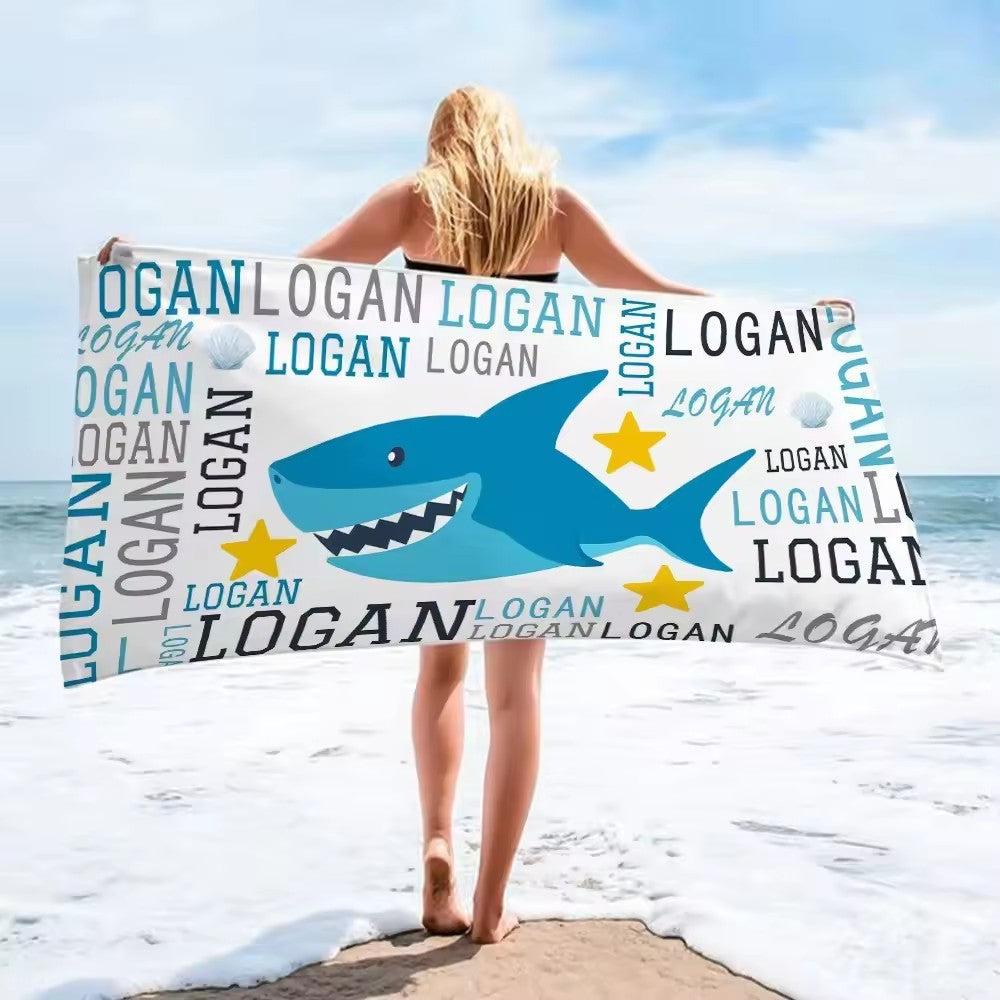 Strandtuch mit einzigartigem grafischem Muster Skanto