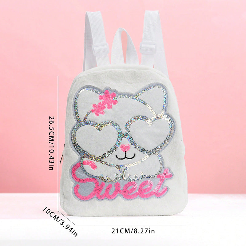 Plüsch-Rucksack mit Tiermotiv Skanto