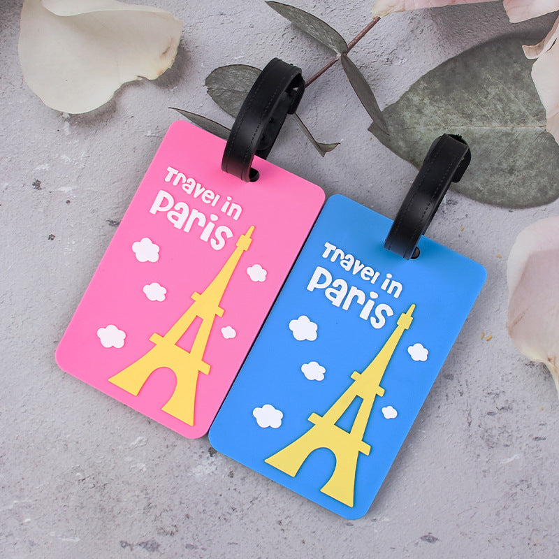 Kofferanhänger mit Paris-Motiv Skanto
