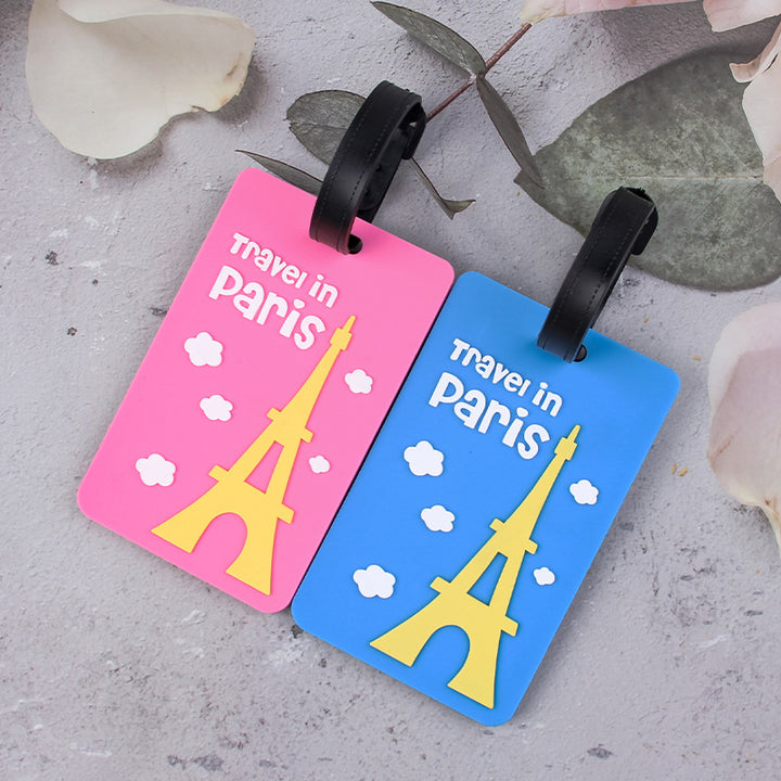 Kofferanhänger mit Paris-Motiv Skanto