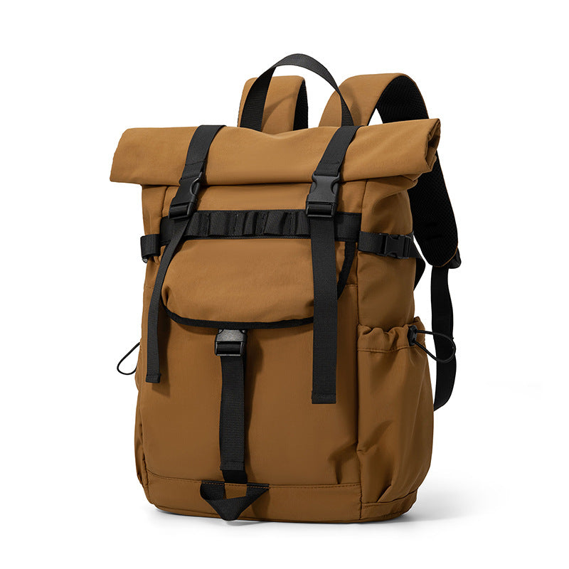 Urbaner Rucksack mit flexiblem Roll-Top-Verschluss und vielseitigen Taschen Skanto