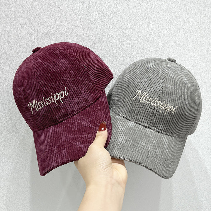 Cord-Visor-Kappe für Damen Skanto