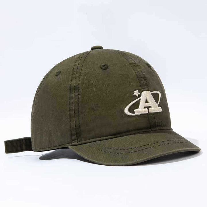 Herren Freizeit Bestickte Canvas-Kappe Skanto
