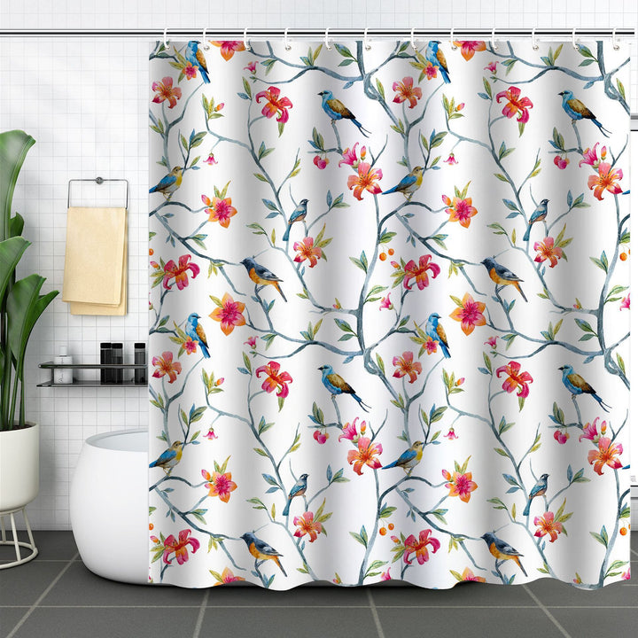 Duschvorhang Skanto mit Naturmotiv