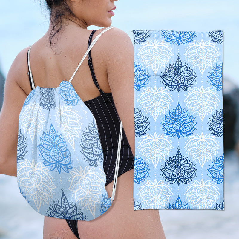 Rucksack mit kreativem Mandala-Muster Skanto