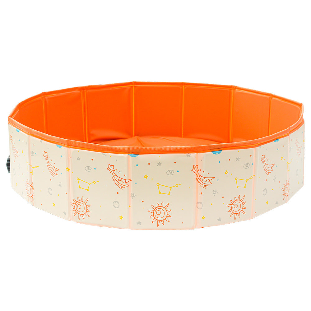 Aufblasbarer Kinderpool mit maritimem Design Skanto