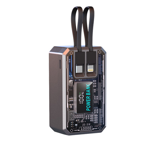Hochleistungs-Powerbank mit zwei Ladeanschlüssen Skanto