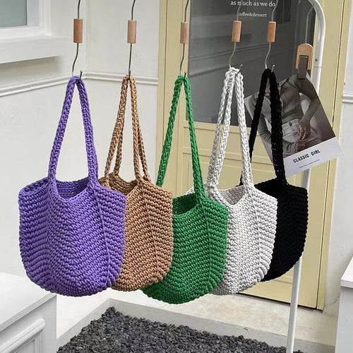 Trendige handgemachte Häkeltasche Skanto