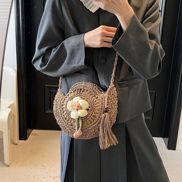 Handgemachte Strohtasche Skanto