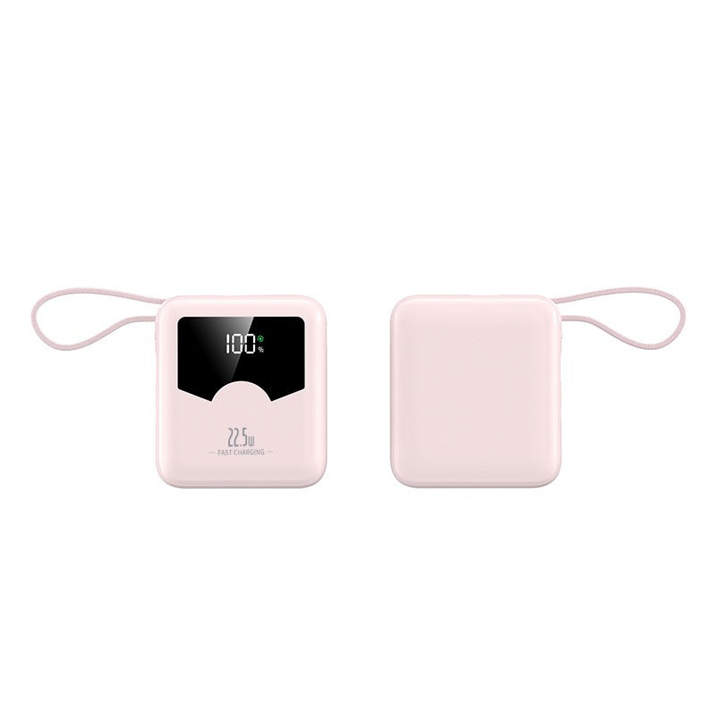 Tragbare Powerbank mit digitaler Ladeanzeige und Schnellladefunktion Skanto