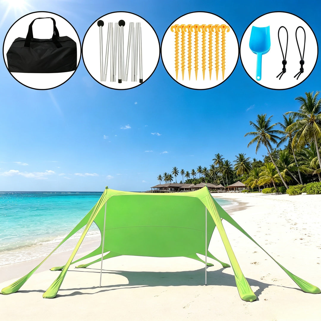Tragbares Strand-Sonnenschutzdach Skanto